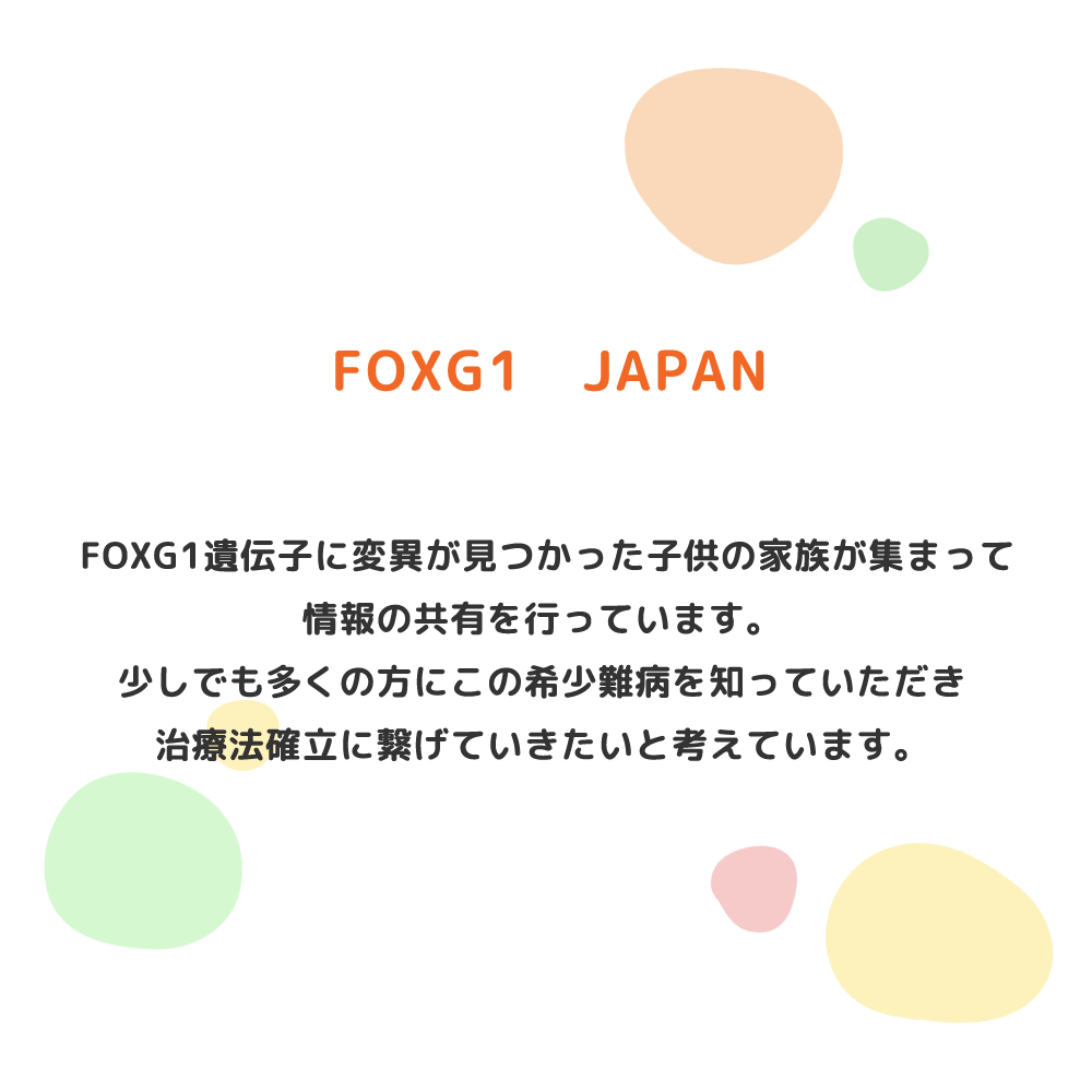 FOXG1　JAPAN